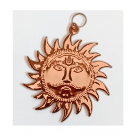 Shri Surya Narayan Yantra Pure Copper.Surya Dev Yantra /Kawach Good Luck, Success and Prosperity for Positive Energy