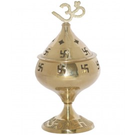 Shriram Traders Brass Akhand Diya - Pack of 1