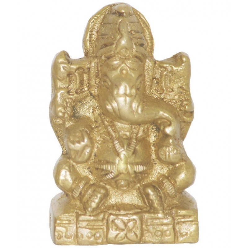 Shriram Traders Ganesha Brass Ganesha Idol x cms Pack of 1