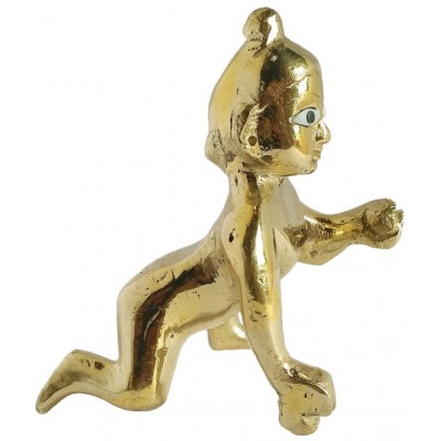 Shriram Traders Laddu Gopal Brass Idol