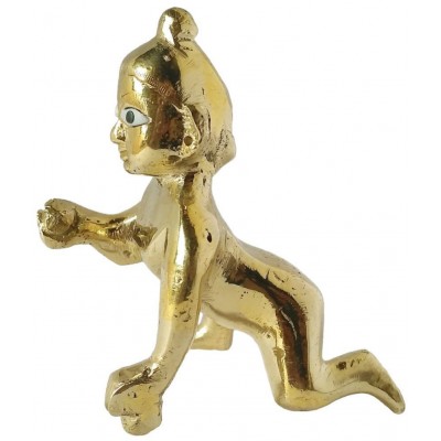 Shriram Traders Laddu Gopal Brass Idol