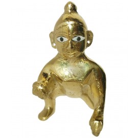 Shriram Traders Laddu Gopal Brass Idol