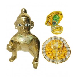 Shriram Traders Laddu Gopal Brass Idol