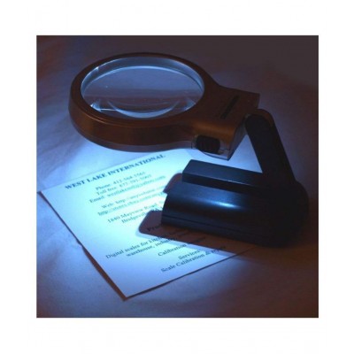 Shuangyou White Plastic Magnifying Glass - Pack of 1