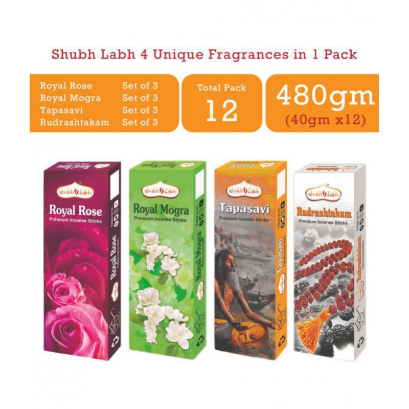 Shubh Labh Tulsi Incense Stick