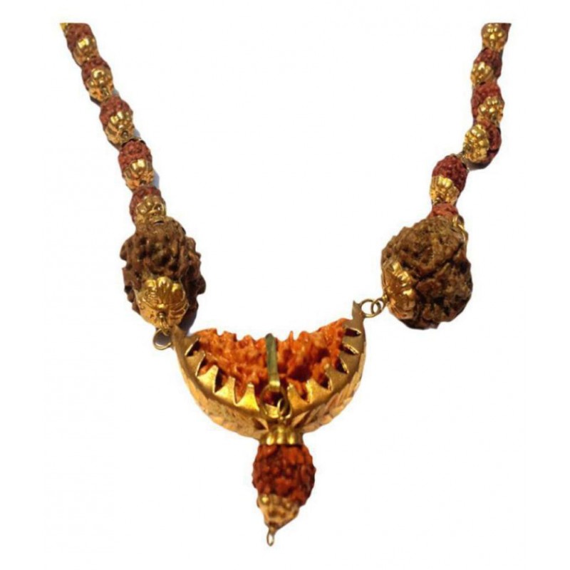 Sigma Ek Mukhi Rudraksha Mala (with 51 Panch mukhi rudraksh)