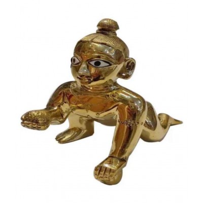 Sigma Laddu Gopal Brass Idol ( Size No-1)