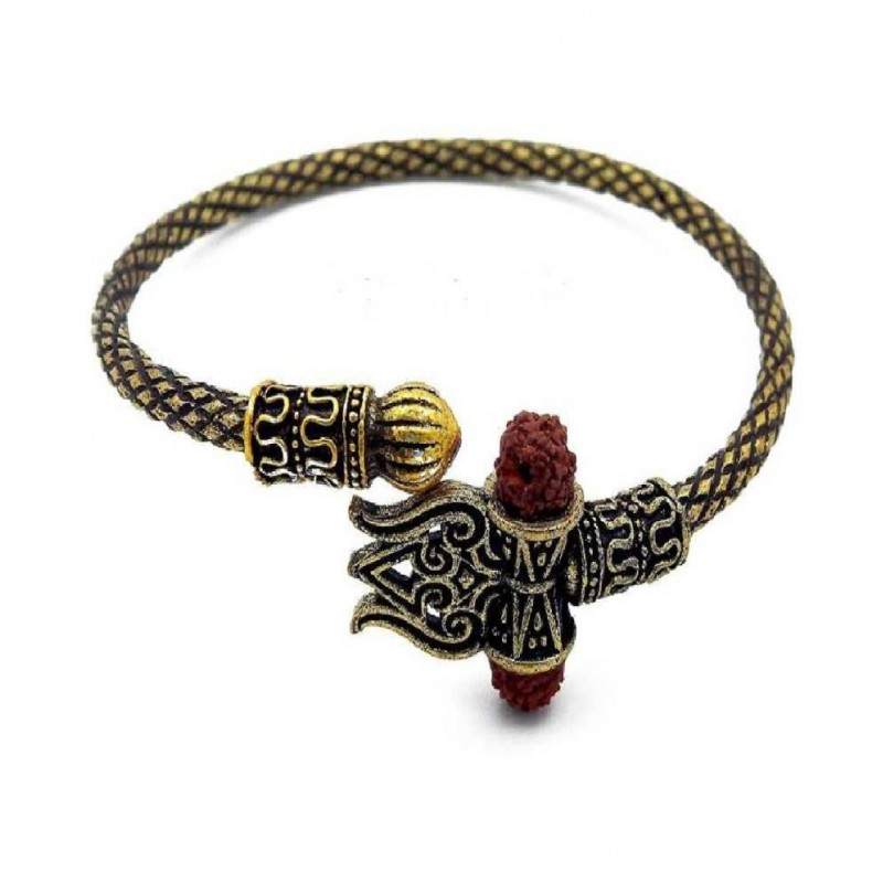 Silver lin Trishul  kada for men and women