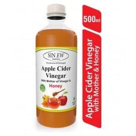 Sinew Nutrition Apple Cider Vinegar With Honey 500 ml Unflavoured Sinew Nutrition Apple Cider Vinegar With Honey 500 ml Unflavoured