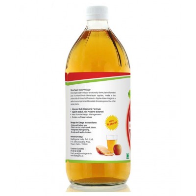 Sinew Nutrition Apple Cider Vinegar Without Mother 350 ml Unflavoured Single Pack
