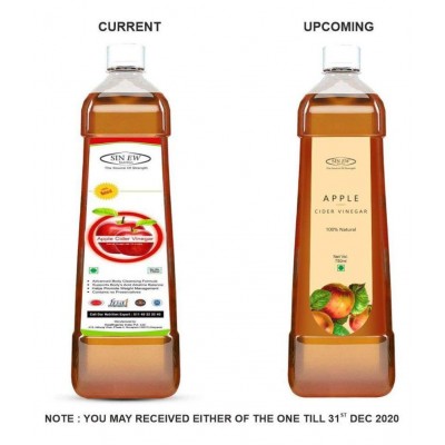 Sinew Nutrition Apple Cider Vinegar Without Mother 750 ml Unflavoured