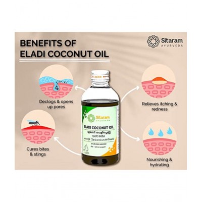 Sitaram Ayurveda Eladi Oil 200 ml