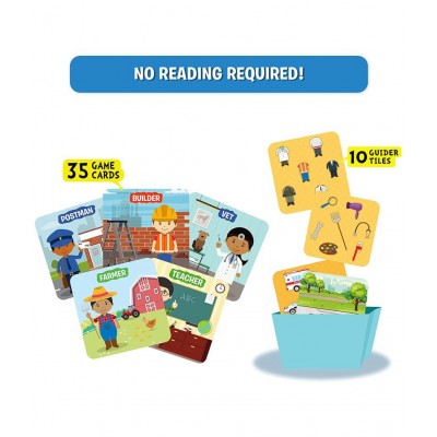 Skillmatics Card Game : Guess in 10 Junior Community Helpers | Gifts, Super Fun & Educational for Ages 3-6