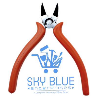 Sky Blue Combination Side Cutter Plier Multipurpose Professional Tool 6 Inch