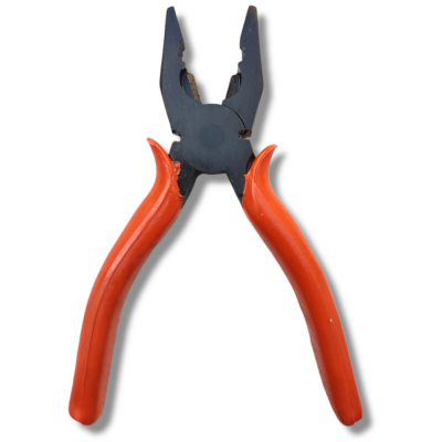 Sky Blue DLX Plier Full Black Multipurpose 6 Inch Plier Orange  Color