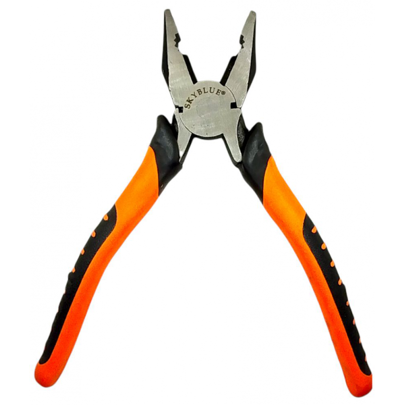 Sky Blue Home & Professional Multipurpose 8 Inch Dull Color Combination Plier