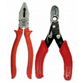 Sky Blue Multipurpose Professional 2 Piece Hand Tool Kit Combination Plier - Wire Cutter
