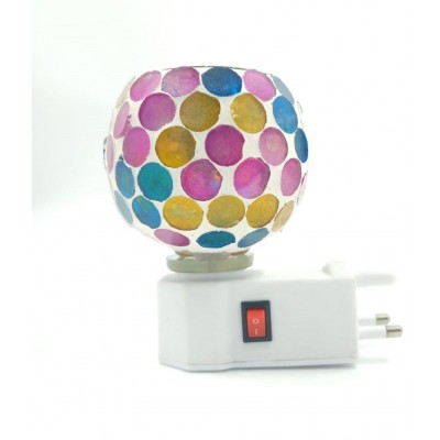 Sky Line - Glass Camphor Stand ( Pack of 1 )