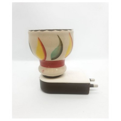 Skys & Ray Electric Ceramic Kapoor Dani Beautiful and Rich Looking Dhoop Dani Direct Plug-in Incense Burner