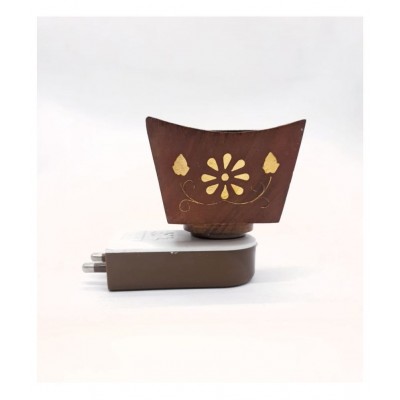 Skys and Ray Electric Wooden Brass inlay work Kapoor Dani Beautiful and Rich Looking DhoopDani