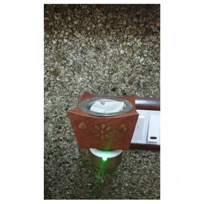 Skys and Ray Electric Wooden Brass inlay work Kapoor Dani Beautiful and Rich Looking DhoopDani