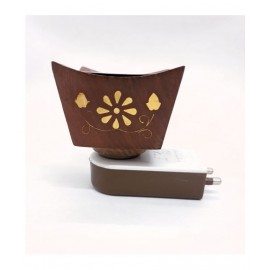 Skys and Ray Electric Wooden Brass inlay work Kapoor Dani Beautiful and Rich Looking DhoopDani