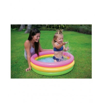 Skyup 2feet Round kids Swimming Bath Tub (Pink,Green,Yellow)