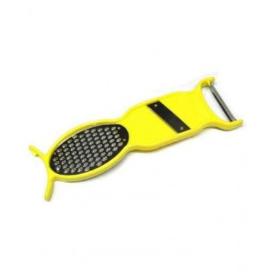 Smart Clever Cutter - Chopper, Slicer, Scissors - 1 Pic. + 4 in 1 Peeler, Grater - 1 Pic. Multi Color