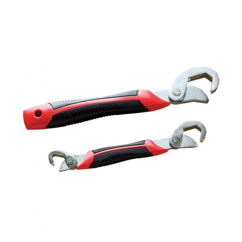 Snap N Grip Adjustable Wrench Set of 2 Pc