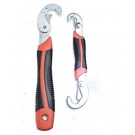 Snap and Grip Adjustable Wrench Set of 2 Pc