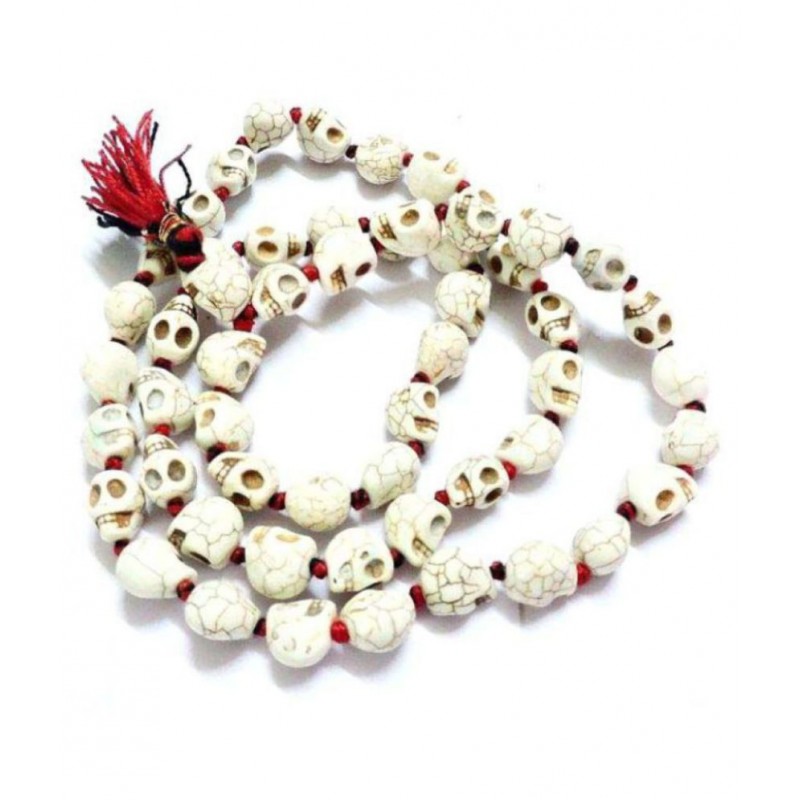 Snaya Collection Skull Stone Mala