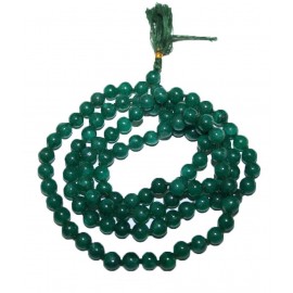 Sobhagya Green 108 Beads Mala