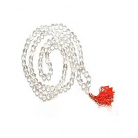 Sobhagya White Crystal Mala Crystal Vastu Product