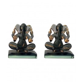 Somil Black Glass Figurines 5 - Pack of 1