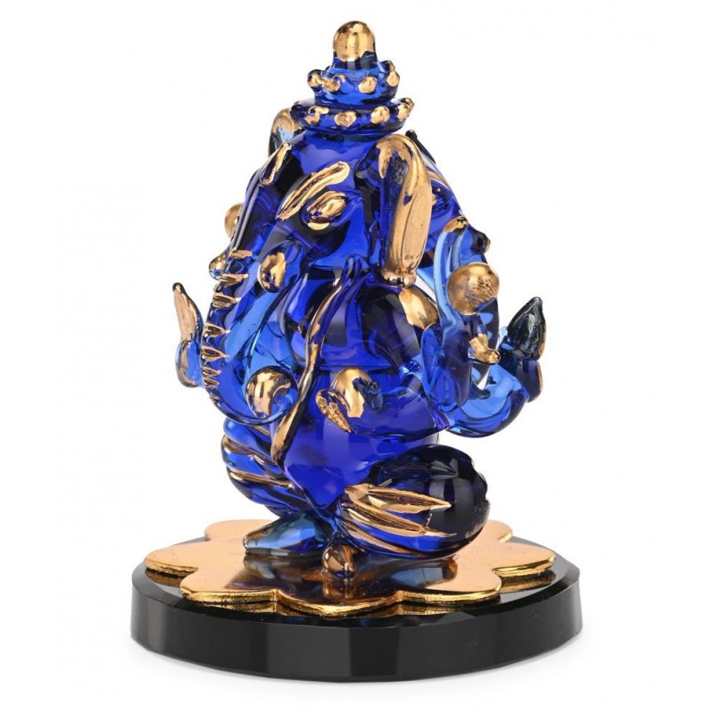 Somil Blue Glass Figurines - Pack of 1