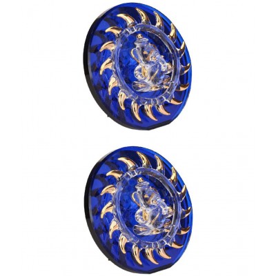 Somil Blue Glass Figurines 10 - Pack of 2