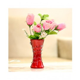 Somil Glass Table Vase 16 cms - Pack of 1