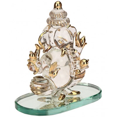 Somil Multicolour Glass Figurines 12 - Pack of 1