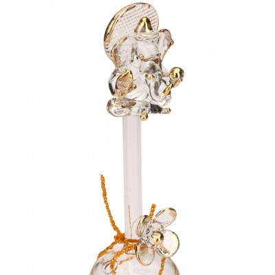 Somil Multicolour Glass Figurines 15 - Pack of 1