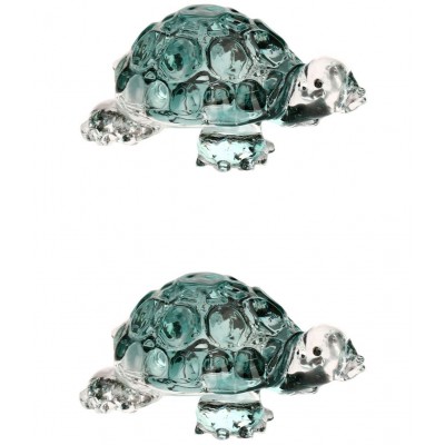 Somil Multicolour Glass Figurines 2 - Pack of 2