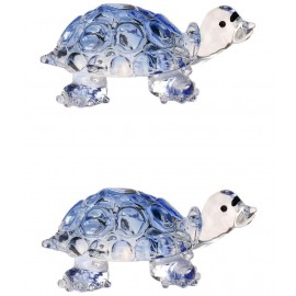 Somil Multicolour Glass Figurines 2 - Pack of 2