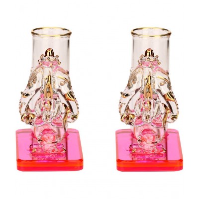 Somil Pink Glass 7 - Pack of 2