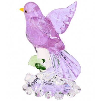 Somil Purple Glass Figurines 8 - Pack of 1