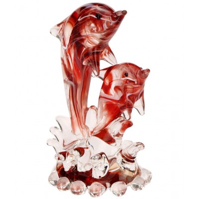 Somil Red Glass Figurines 7 - Pack of 1