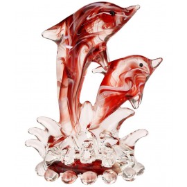 Somil Red Glass Figurines 7 - Pack of 1