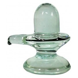 Somil White Glass Handicraft Showpiece - Pack of 1