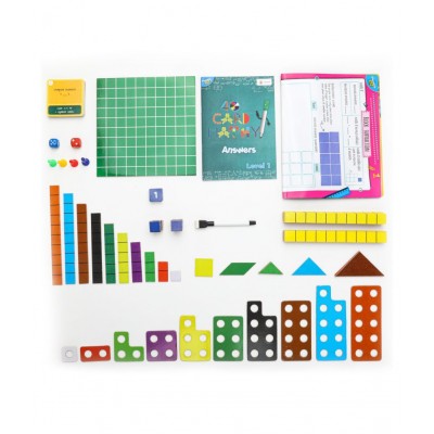 Sparklebox Math Activities Learning Kit for Grade 1 | 22 Fun Activities for Hands On Learning | Age 4 Years and Above.