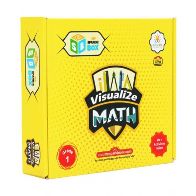 Sparklebox Math Activities Learning Kit for Grade 1 | 22 Fun Activities for Hands On Learning | Age 4 Years and Above.