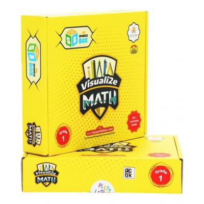 Sparklebox Math Activities Learning Kit for Grade 1 | 22 Fun Activities for Hands On Learning | Age 4 Years and Above.