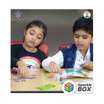 Sparklebox Math Activities Learning Kit for Grade 1 | 22 Fun Activities for Hands On Learning | Age 4 Years and Above.